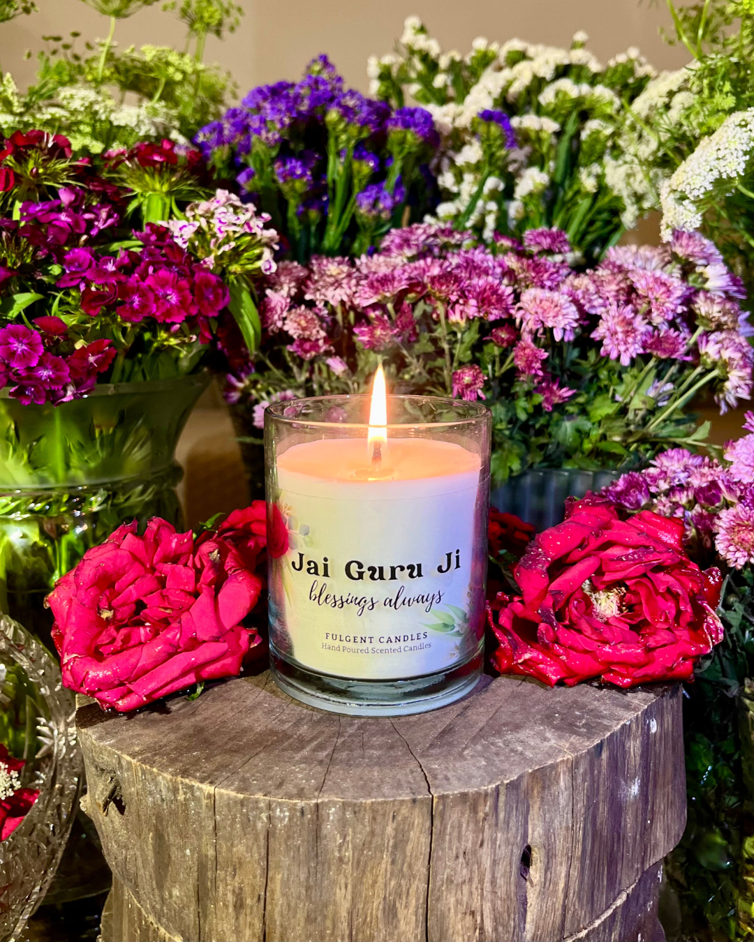 Jai Guru Ji Candle