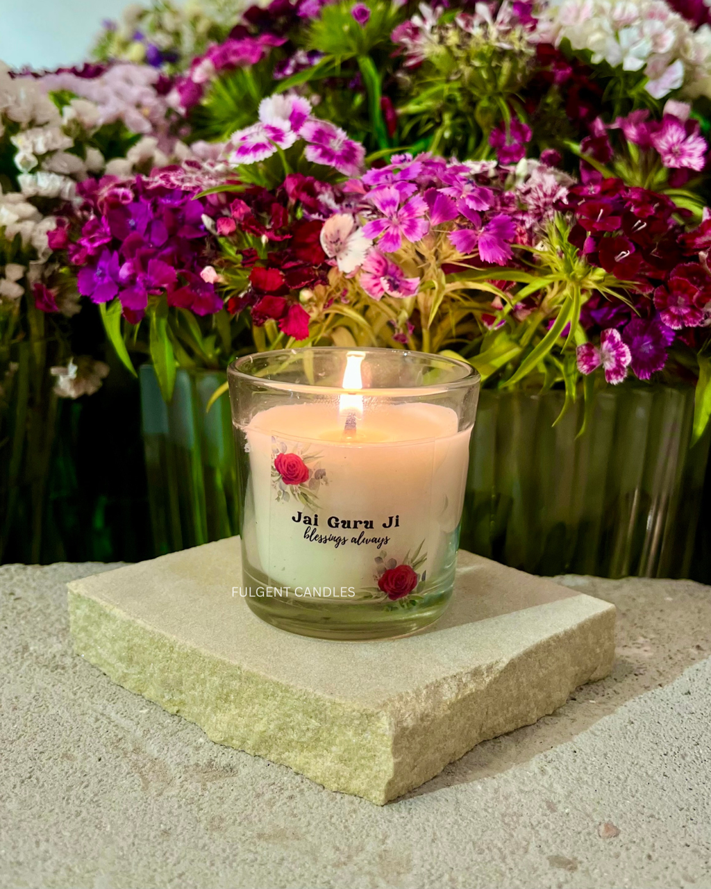 Jai Guru Ji Candle