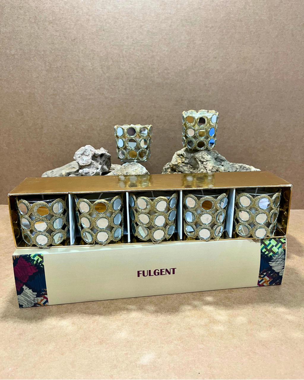 Mirror Candles Gift Box