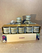 Golden Pearl Candles Gift Set