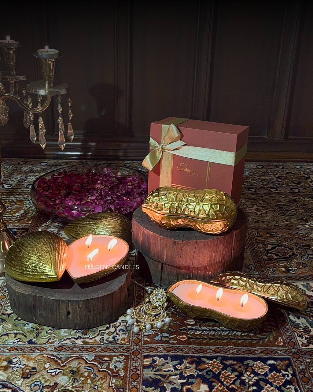 Badaam / Mongphali Candle