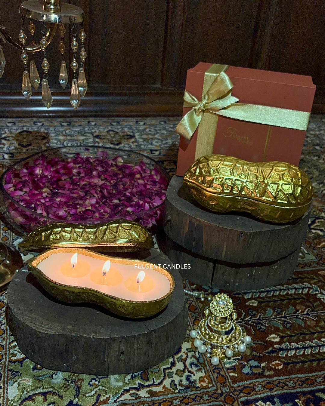 Badaam / Mongphali Candle