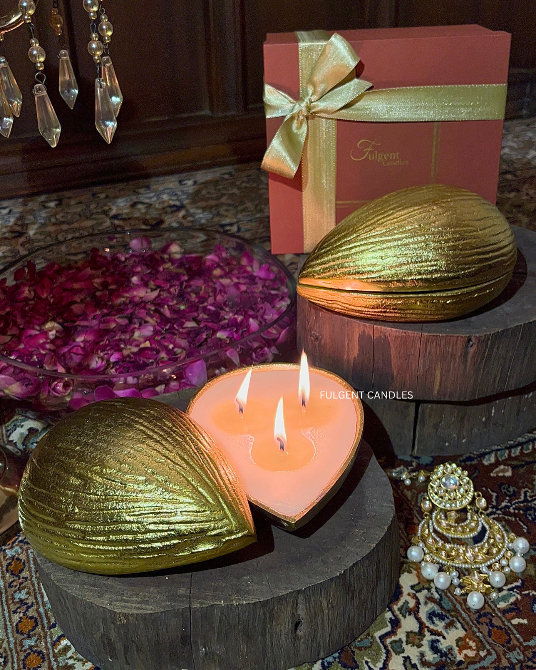 Badaam / Mongphali Candle