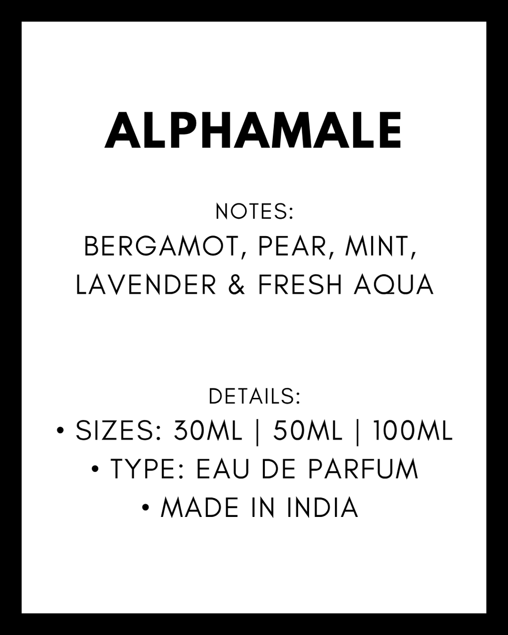 Alphamale Perfume