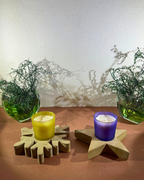 Star & Snowflake Candle Holder