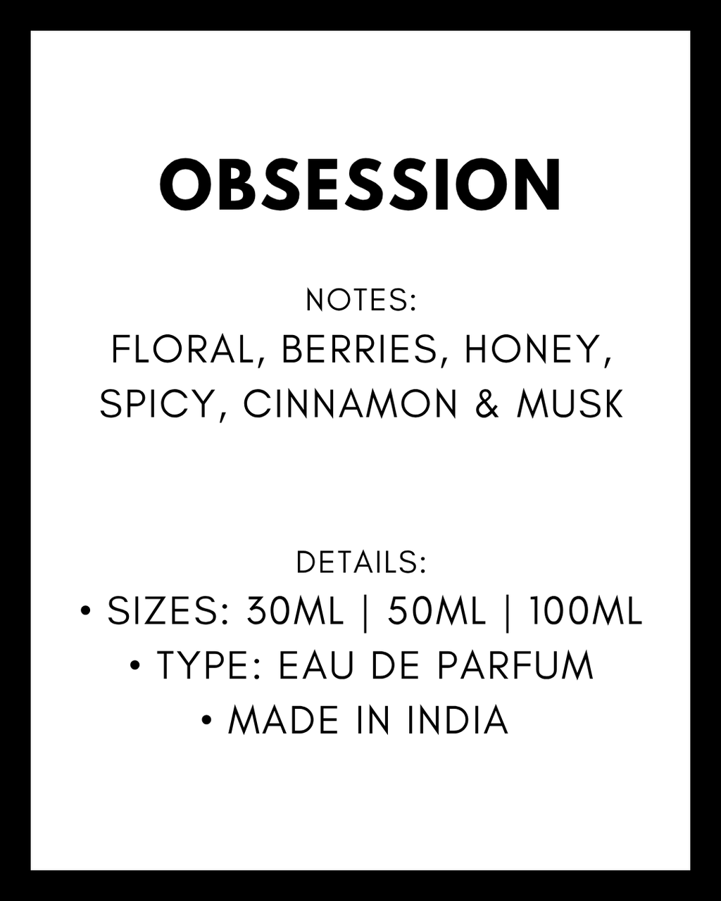 Obsession Perfume