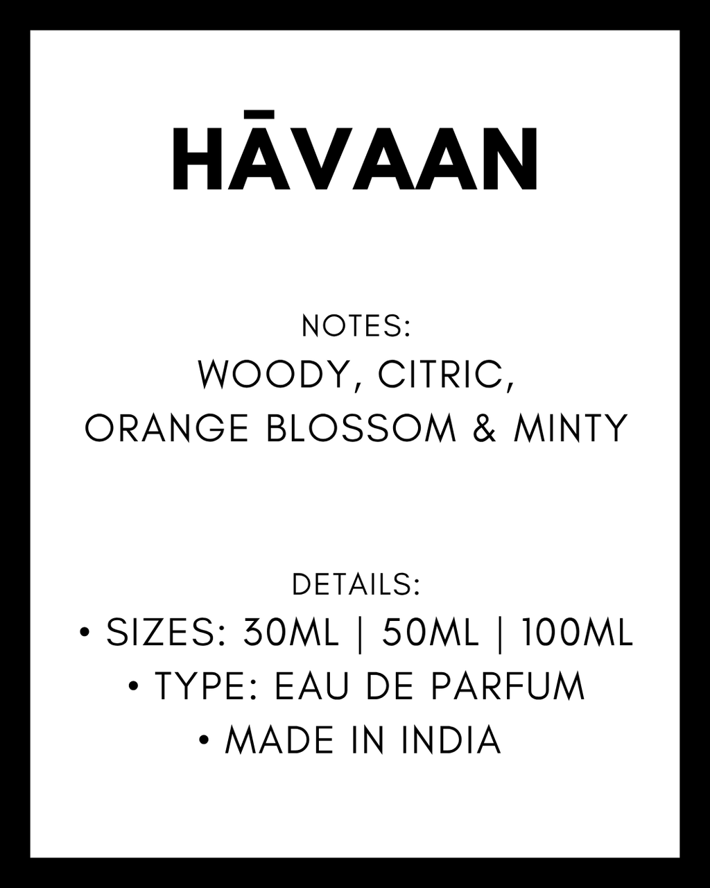 Hāvaan Perfume
