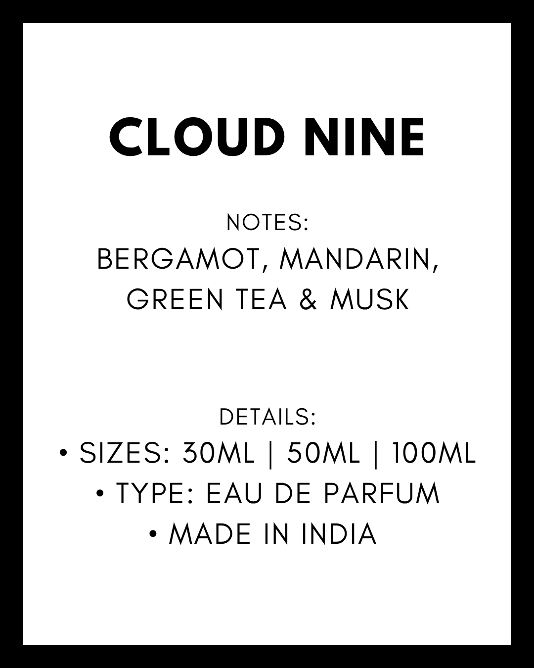 Cloud Nine Perfume