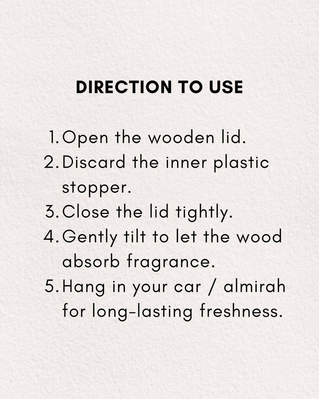 Car & Almirah Hanging Perfume