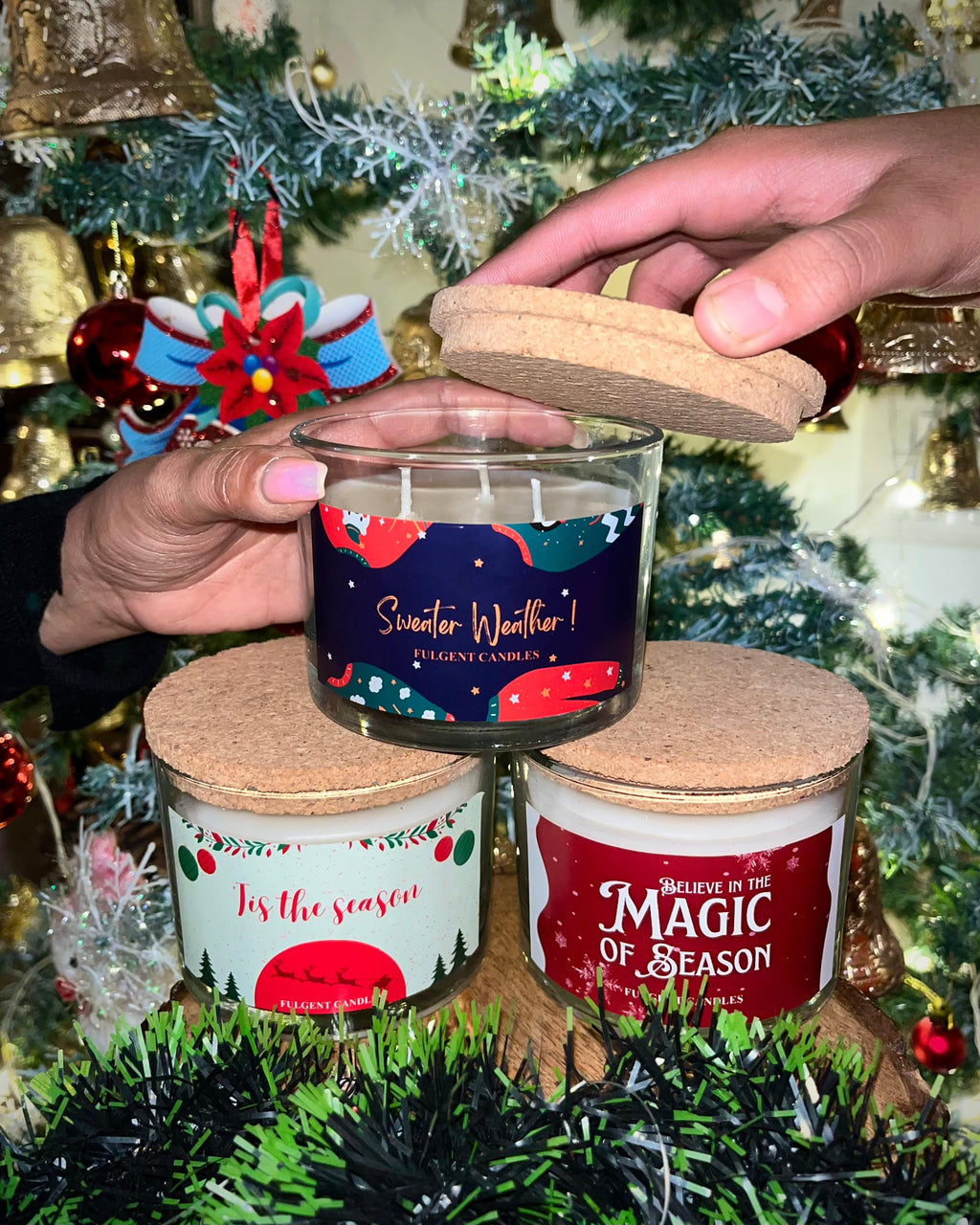 3-Wick Candle - Christmas Edit