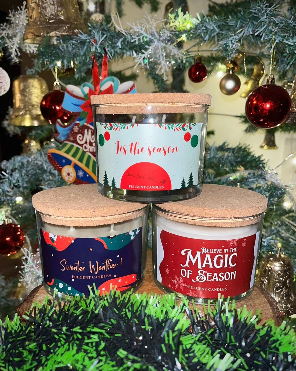 3-Wick Candle - Christmas Edit