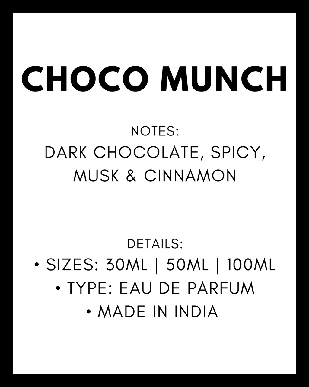 Choco Munch Perfume
